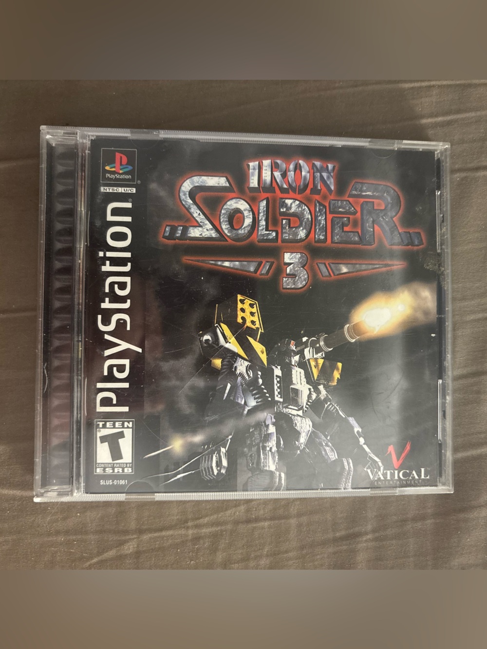 Vatical Entertainment Iron Soldier 3 Sony PlayStation 1 PS1 w/ Manual NTSC-U/C